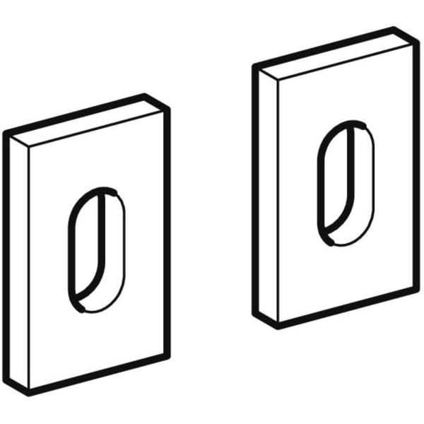 Geberit „Centaurus“ Urinal Distanzscheiben (2 Stück) Geberit „Centaurus“ Urinal Distanzscheiben (2 Stück)