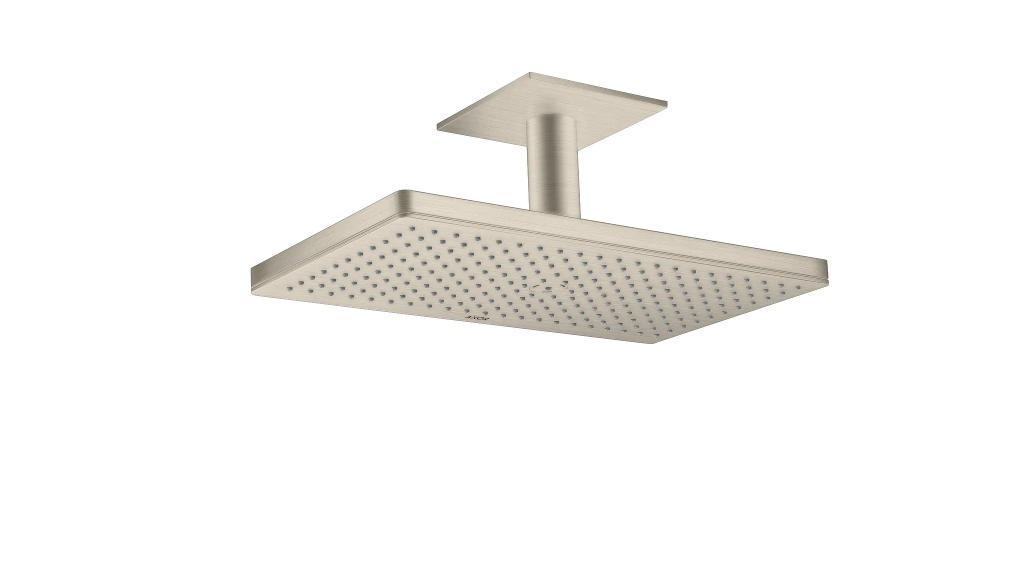 Hansgrohe AXOR ShowerSolutions Kopfbrause 460⁄300 1jet mit Deckenanschluss, Brushed Nickel Hansgrohe AXOR ShowerSolutions Kopfbrause 460⁄300 1jet mit Deckenanschluss, Brushed Nickel