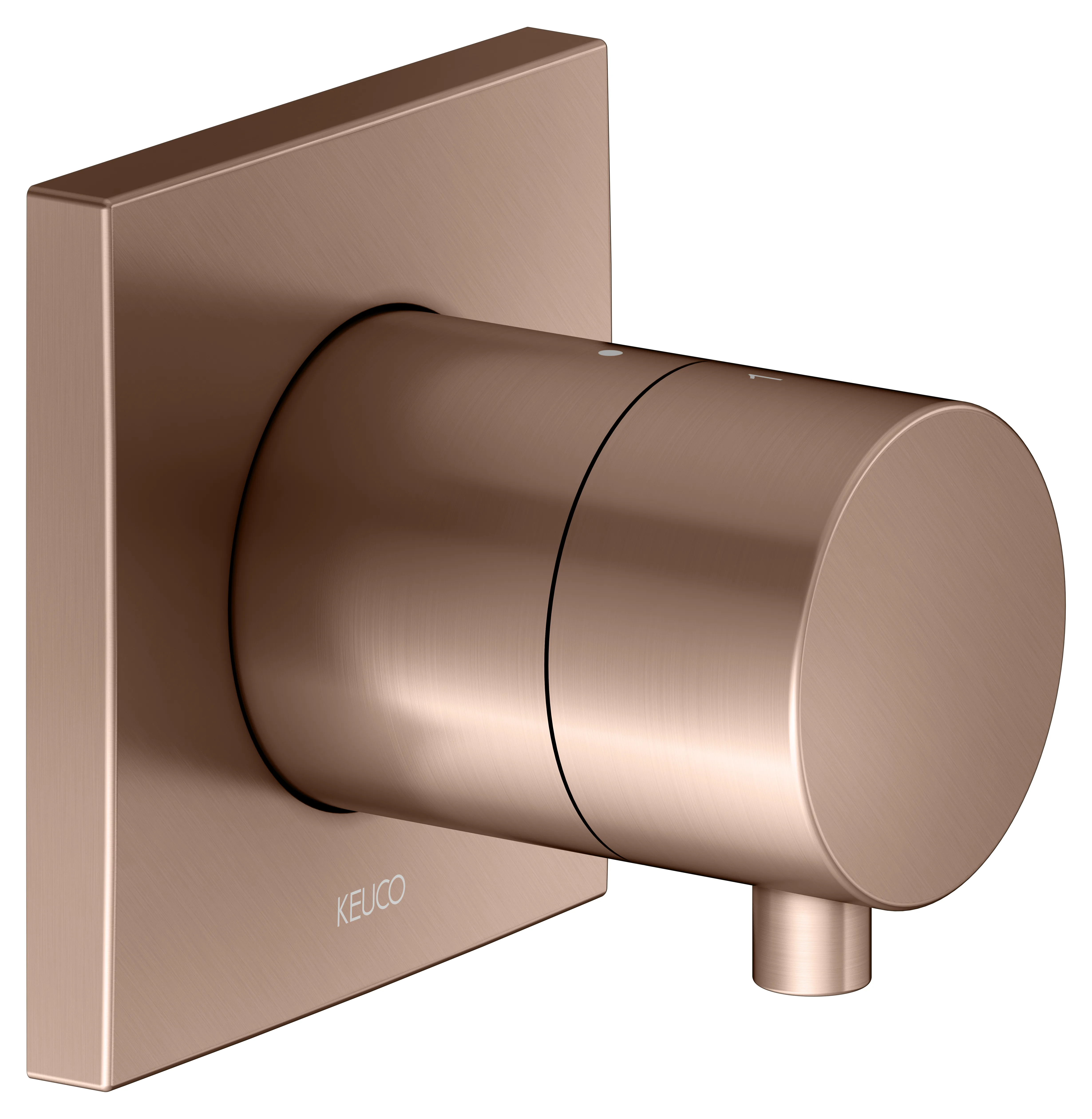 IXMO 2-Wege Umstellventil UP DN15 Rotgold gebürstet IXMO 2-Wege Umstellventil UP DN15 Rotgold gebürstet