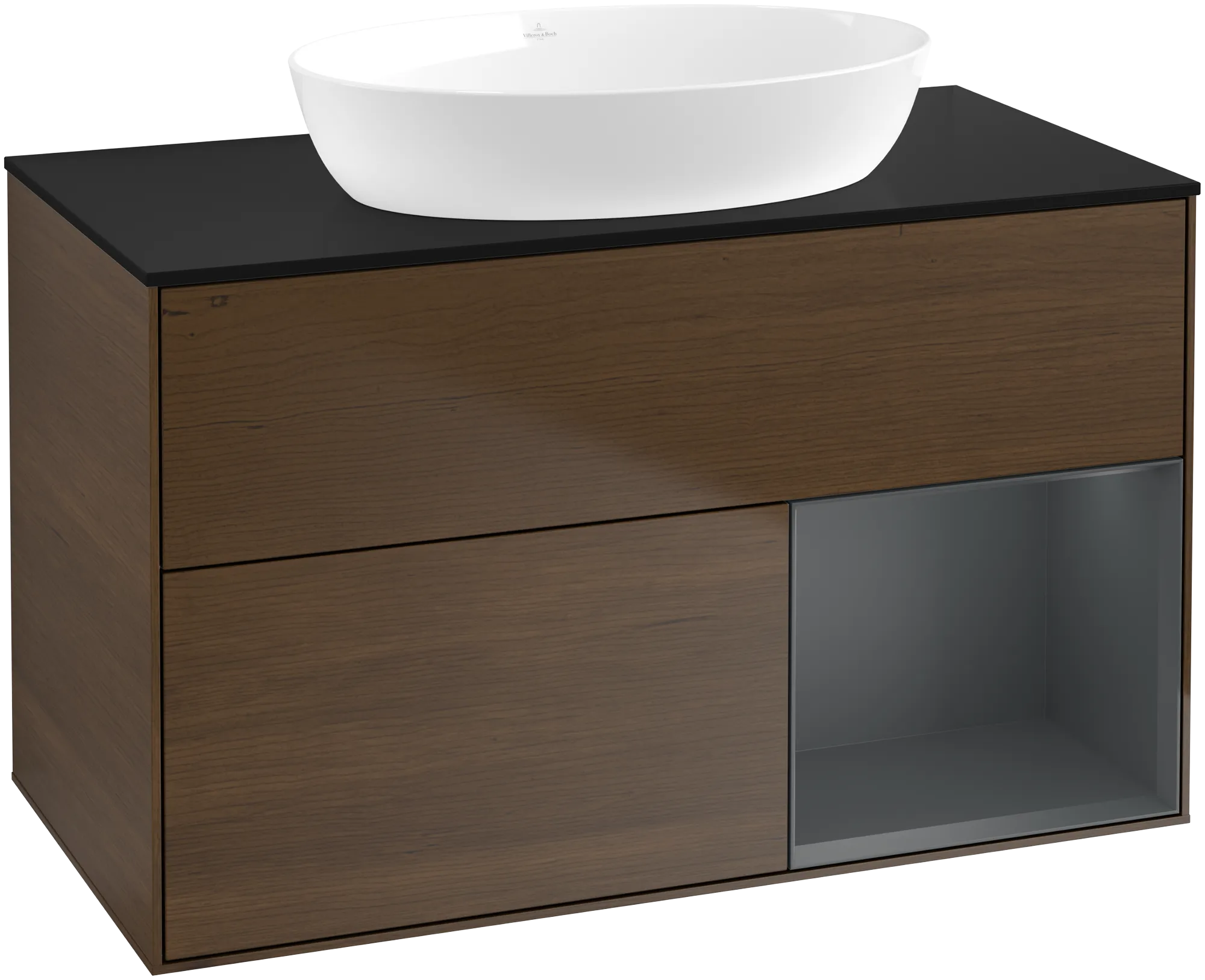 Villeroy & Boch Finion Waschbeckenunterschrank FA2, 1000 x 603 x 501 mm, mit Beleuchtung