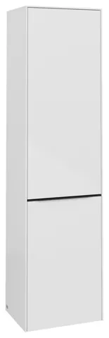Villeroy & Boch Hochschrank mit Wäschekorb-Klappe „Subway 3.0“ 45 × 171 × 36,2 × 36,2 cm 1 Tür, 1 Wäscheklappe, 1 × fixer Fachboden, Anschlag: rechts, 2 × Glasfachboden, 1 Tür, Anschlag rechts