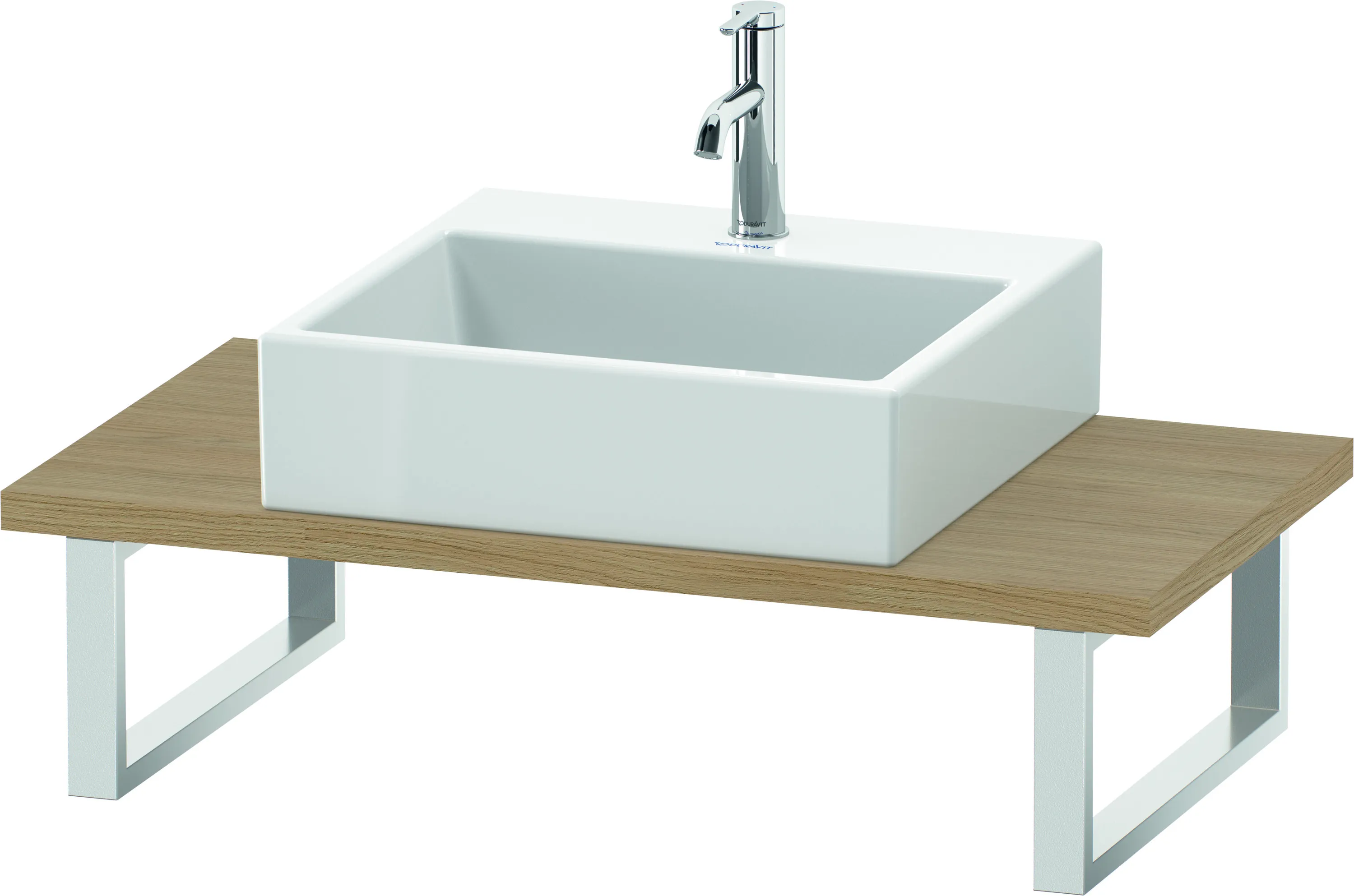 Duravit Konsole „L-Cube“ in Eiche Natur