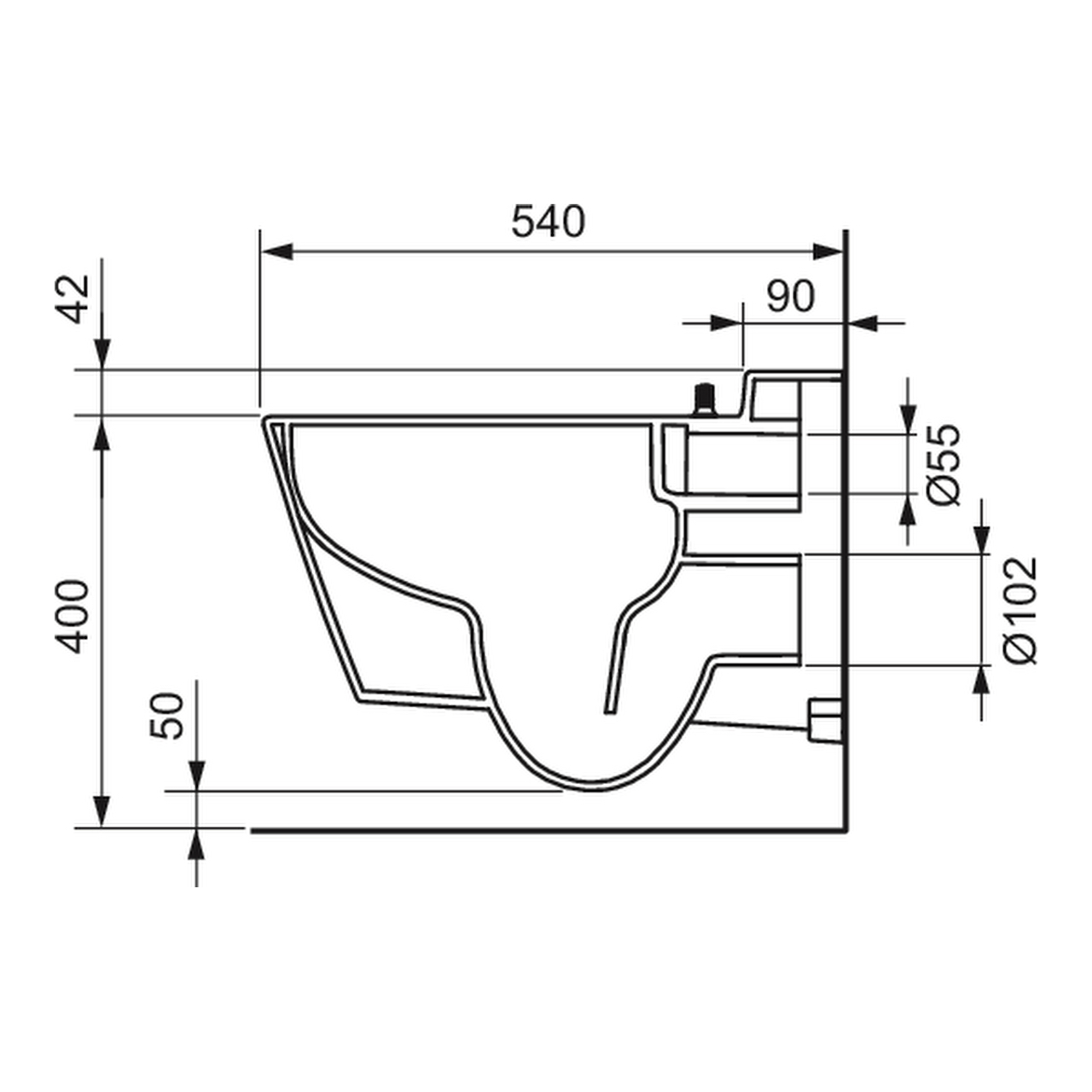 Set Dusch-WC TECEone, spülrandlos, mit Duschfunktion inkl. WC-Sitz mit Absenkautomatik Set Dusch-WC TECEone, spülrandlos, mit Duschfunktion inkl. WC-Sitz mit Absenkautomatik
