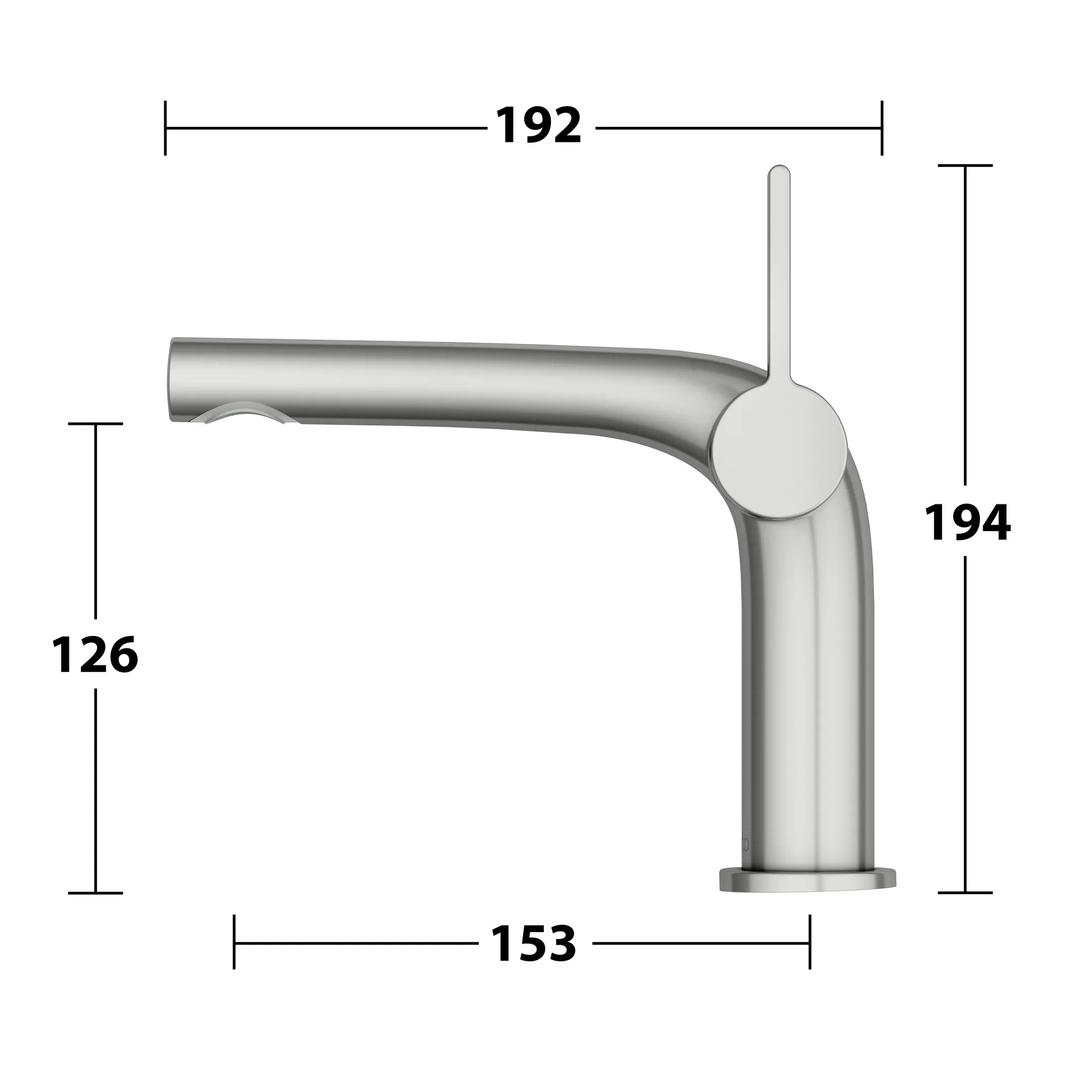 KEUCO EDITION 400 Einhebel-Waschtischmischer 120, Edelstahl-finish KEUCO EDITION 400 Einhebel-Waschtischmischer 120, Edelstahl-finish
