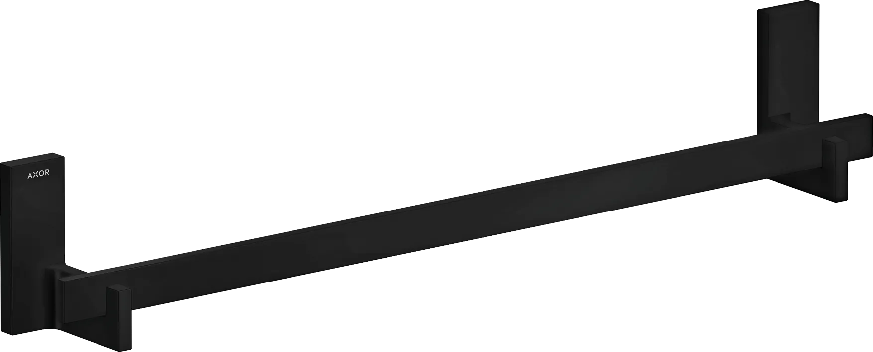 Hansgrohe AXOR Universal Rectangular Badetuchhalter 600 mm, Mattschwarz