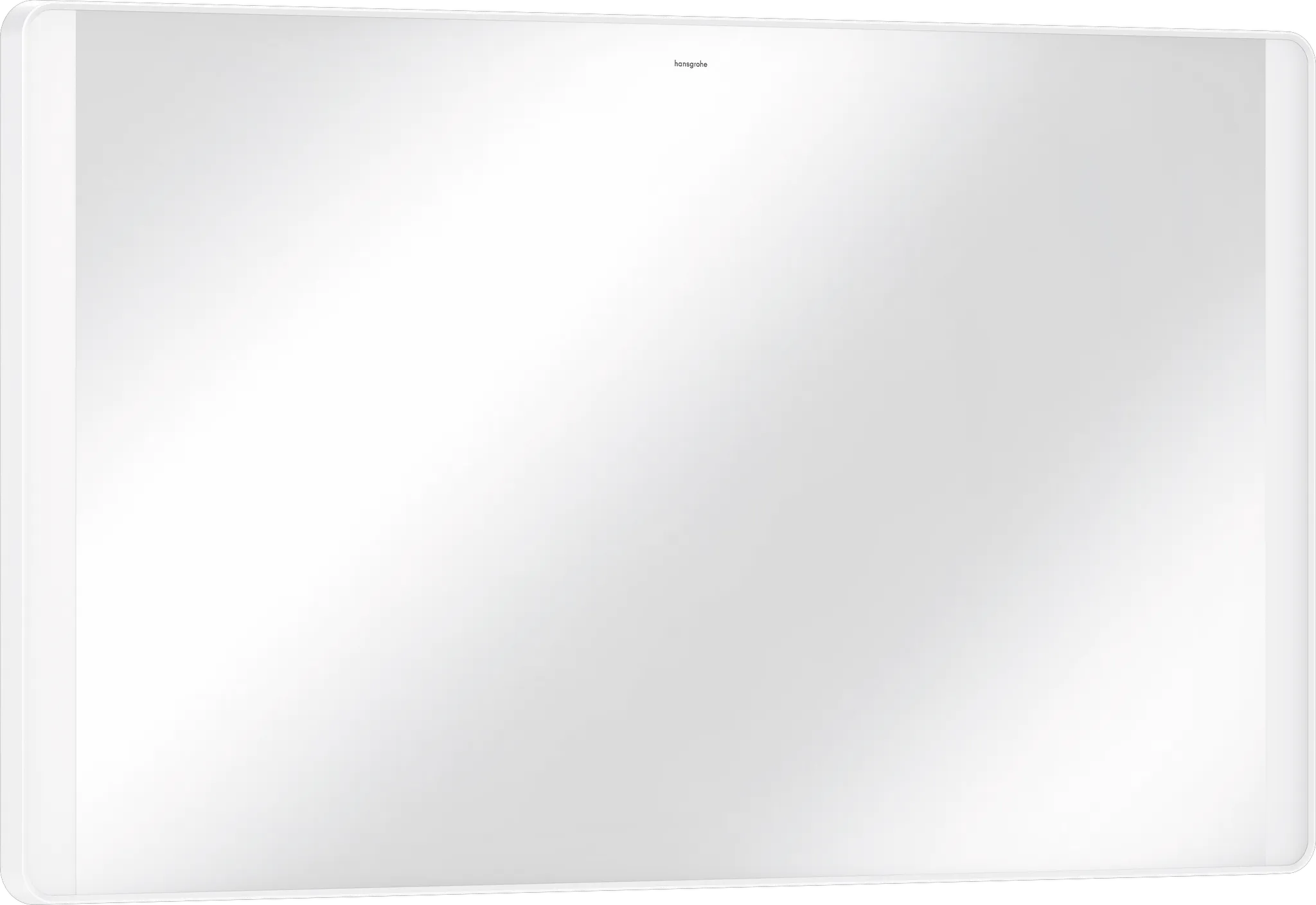 Hansgrohe Xarita Lite Q Spiegel mit seitlicher LED-Beleuchtung, 1200/700/30 mm, Mattweiß Hansgrohe Xarita Lite Q Spiegel mit seitlicher LED-Beleuchtung, 1200/700/30 mm, Mattweiß