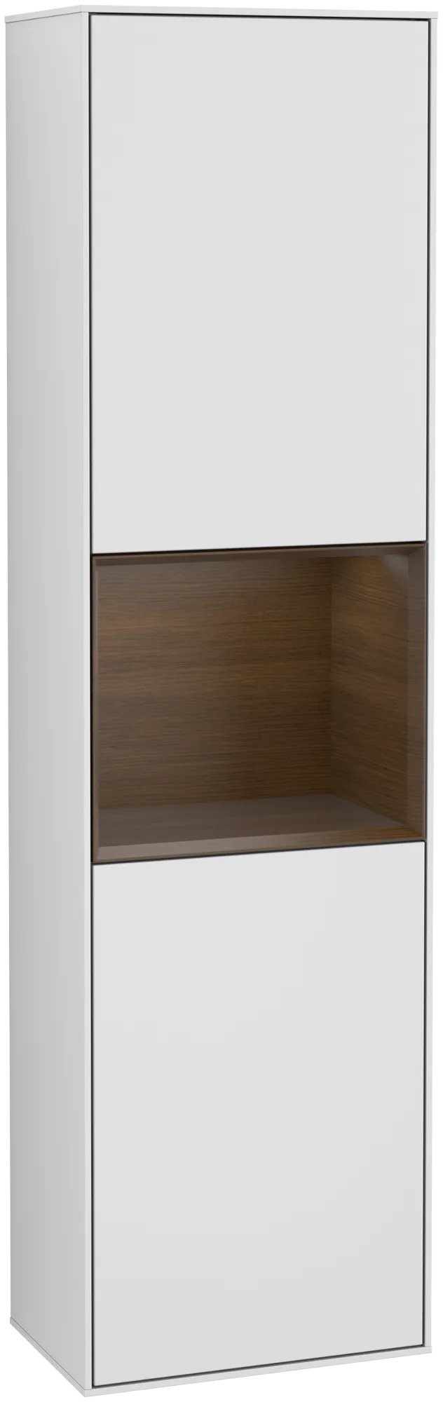 Villeroy & Boch Hochschrank Finion G47, 418x1516x270mm, mit Beleuchtung, weiß