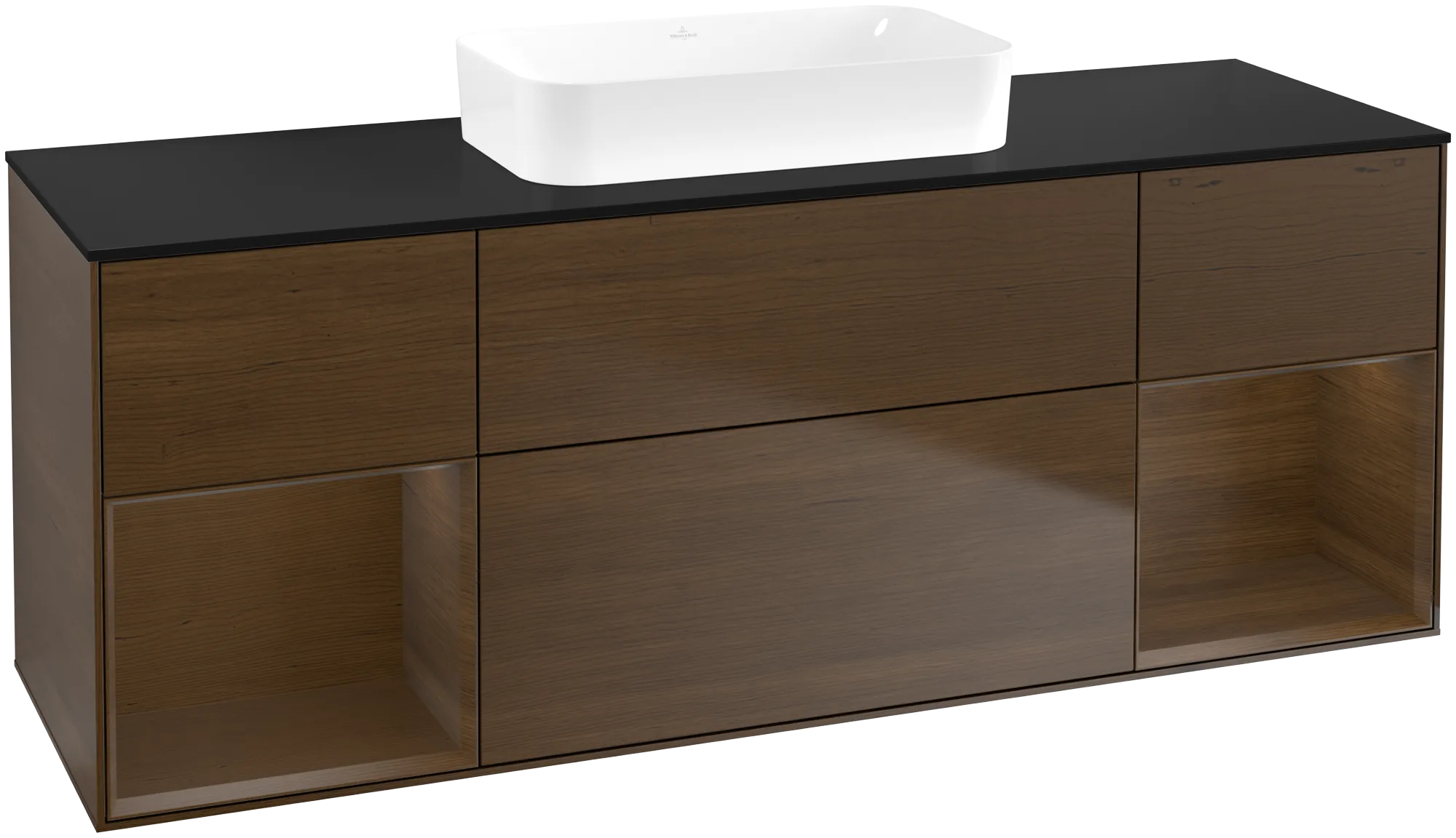 Villeroy & Boch Finion Waschbeckenunterschrank F74 1600x603x501mm mit Beleuchtung