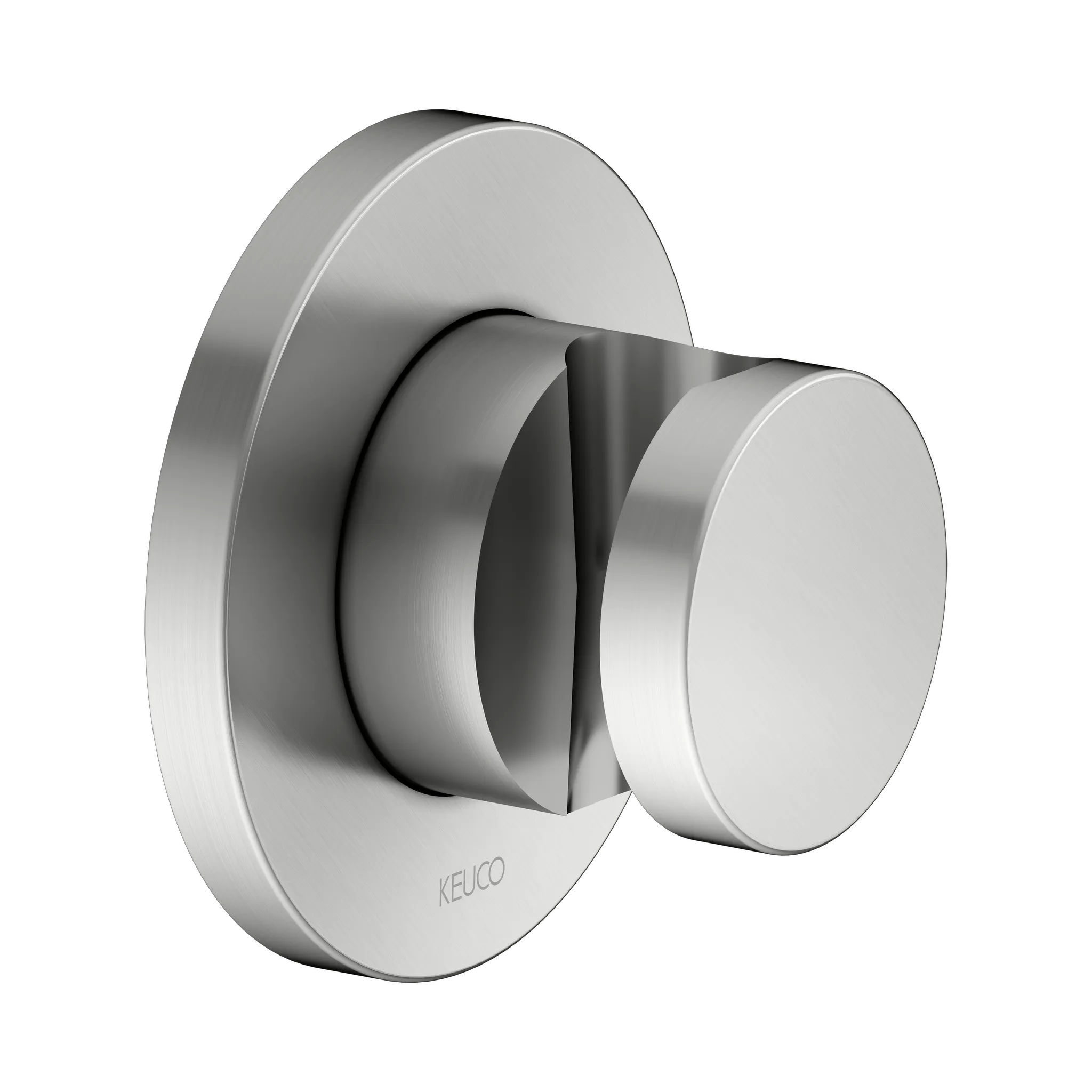 KEUCO IXMO Brausehalter rund Edelstahl-finish KEUCO IXMO Brausehalter rund Edelstahl-finish