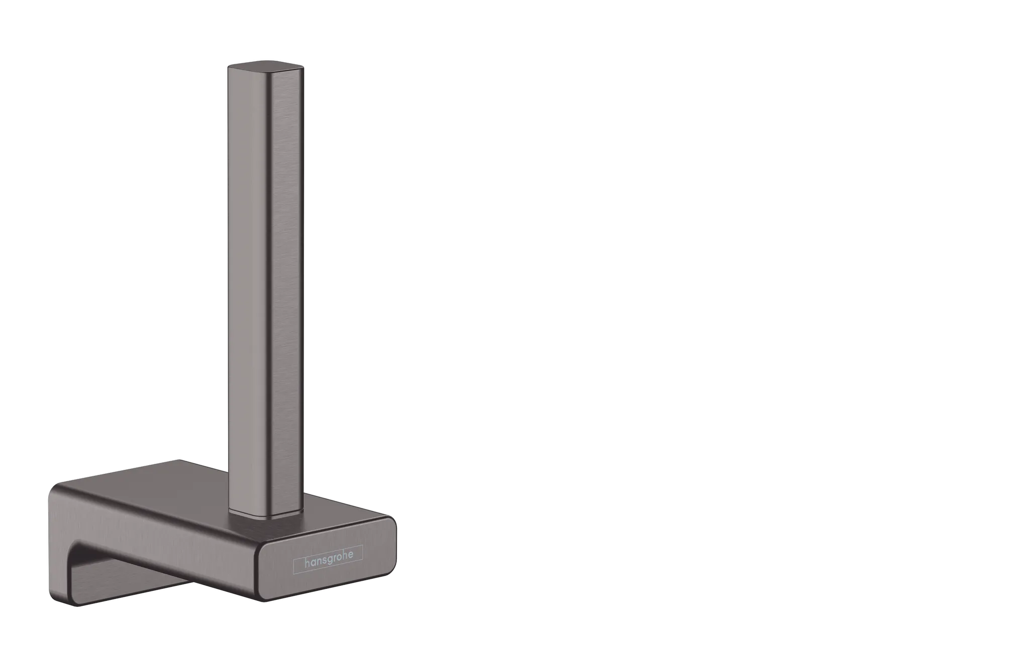 Hansgrohe AddStoris Q Ersatzpapierrollenhalter Brushed Black Chrome Wandmontage Metall mit Befestigungsmaterial verdeckte Befestigung Bohrabstand 26 mm Durchmesser Bohrloch 6 mm Hansgrohe AddStoris Q Ersatzpapierrollenhalter Brushed Black Chrome Wandmontage Metall mit Befestigungsmaterial verdeckte Befestigung Bohrabstand 26 mm Durchmesser Bohrloch 6 mm
