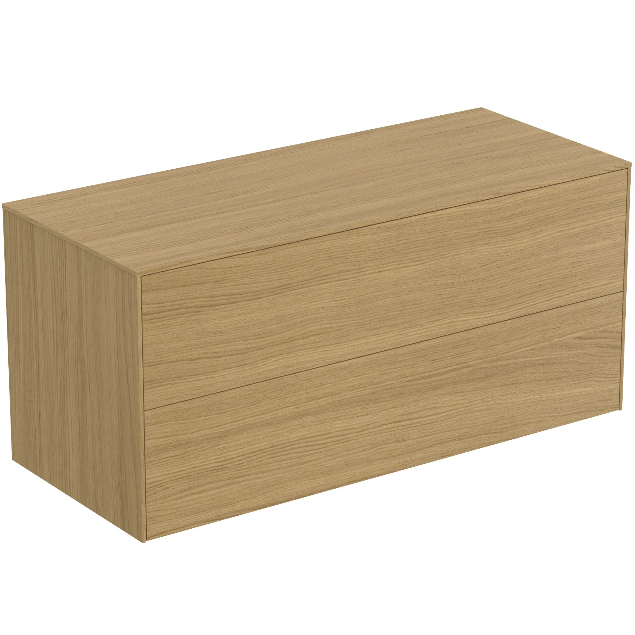 Ideal Standard Waschtischunterschrank „Conca“ 120,2 × 55 × 50,5 cm Eiche hell Furnier Ideal Standard Waschtischunterschrank „Conca“ 120,2 × 55 × 50,5 cm Eiche hell Furnier