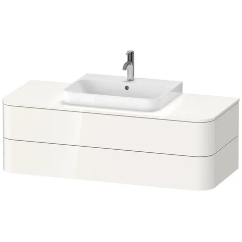 Duravit Waschtischunterschrank wandhängend „Happy D.2 Plus“ 130 × 40,8 × 55 cm