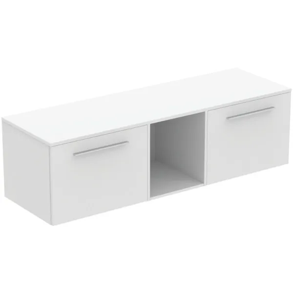 Ideal Standard i.life B 160cm Möbel-Set 2 Auszüge Weiß matt