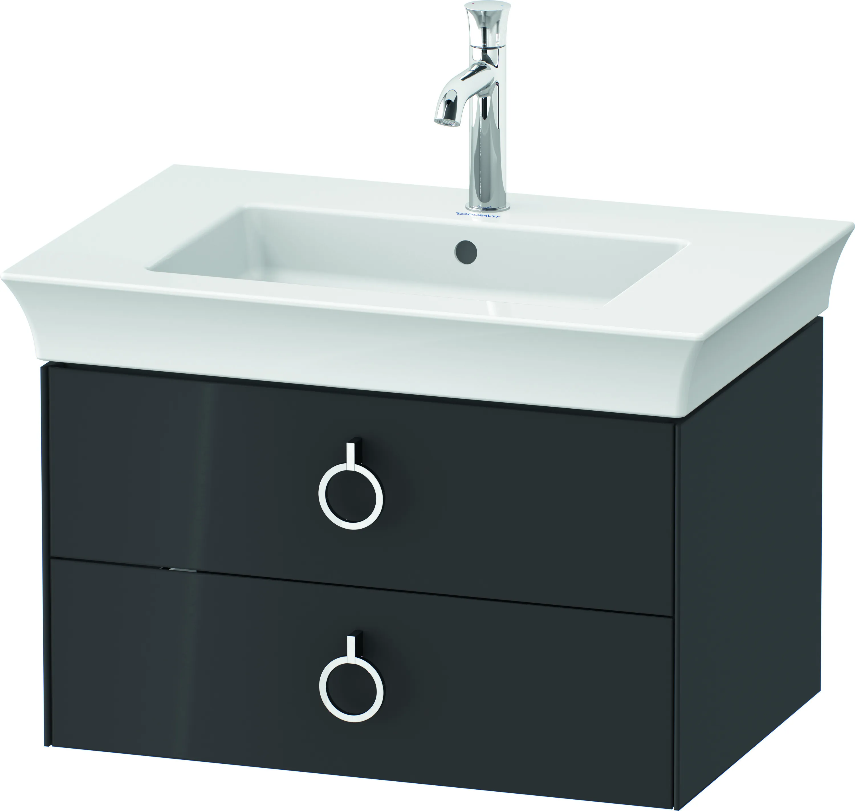 Duravit Waschtischunterschrank „White Tulip“, mit Beleuchtung