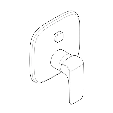 AMEO UPWafü/Br.EHM Push Set mit Funktionseinheit chrom AMEO UPWafü/Br.EHM Push Set mit Funktionseinheit chrom