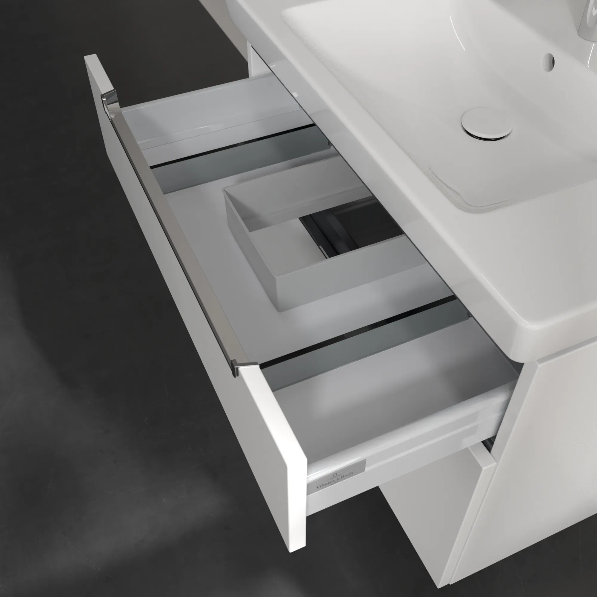 Villeroy & Boch Subway 2.0 Waschbeckenunterschrank A91410, 787 x 590 x 449 mm, White Matt Villeroy & Boch Subway 2.0 Waschbeckenunterschrank A91410, 787 x 590 x 449 mm, White Matt