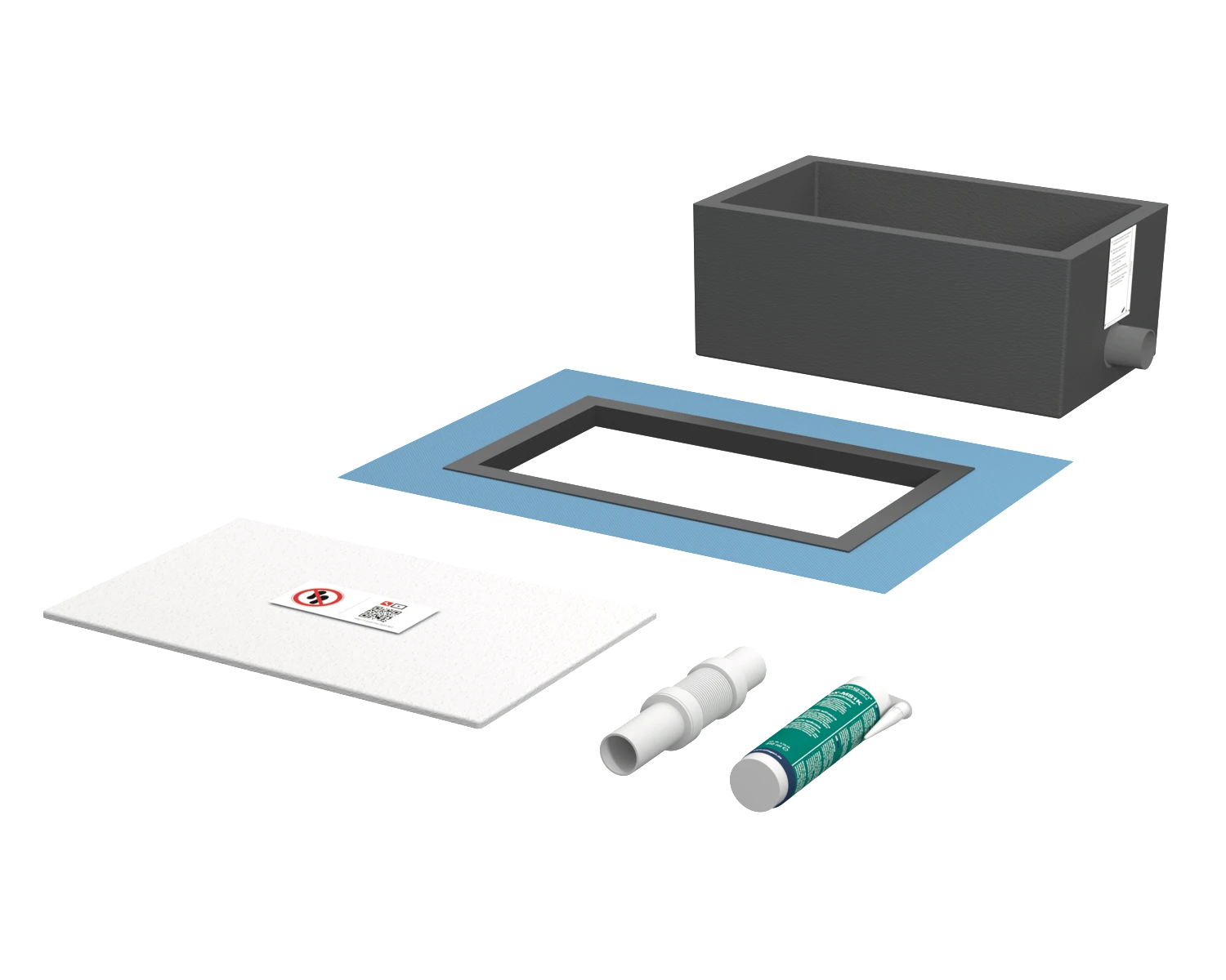 Bette Installationsbox „Easy Connect“ Modell B57 Bette Installationsbox „Easy Connect“ Modell B57