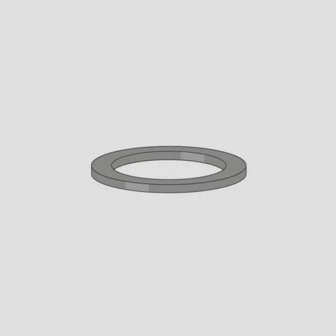 SANIT Flachdichtung 2 3/4, da=78, di=60, s=3