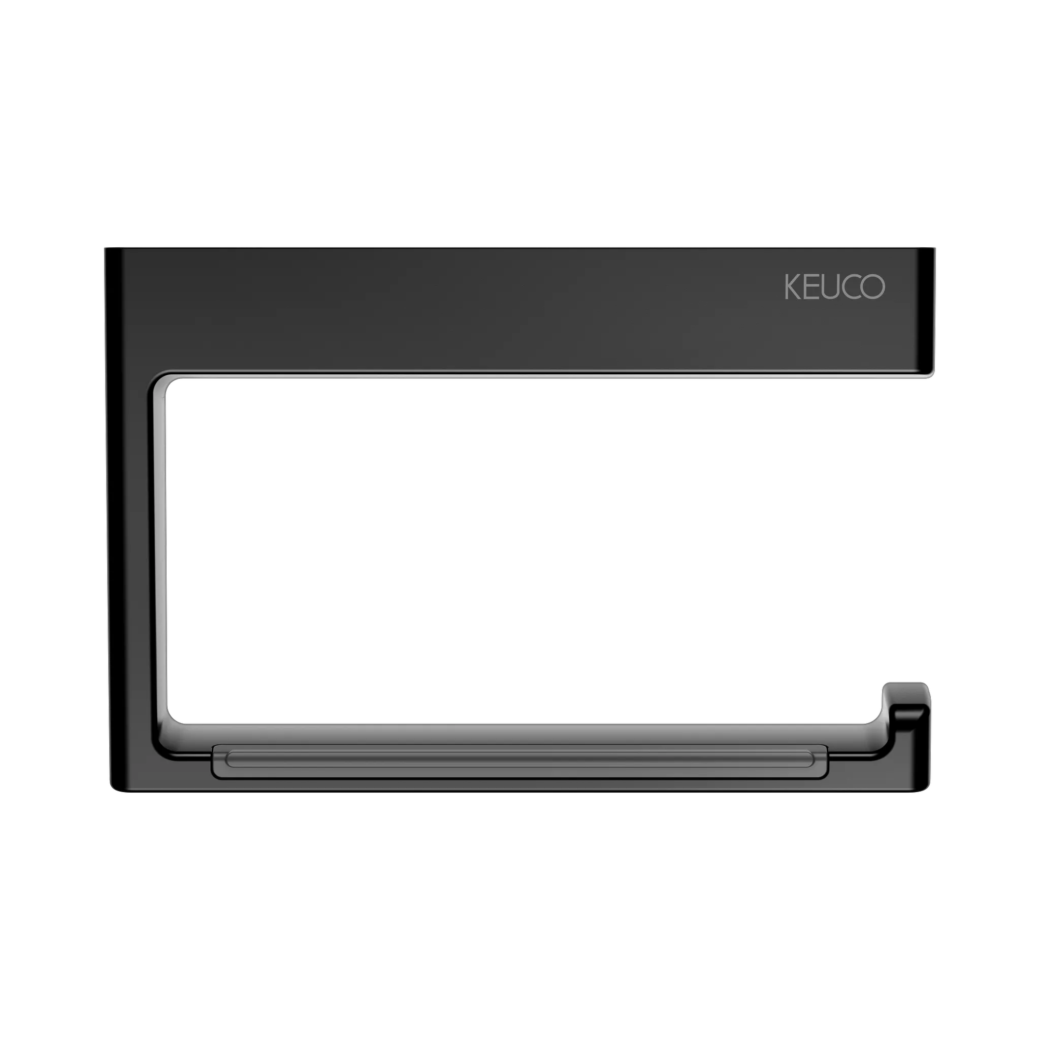 KEUCO AVENO Toilettenpapierhalter offene Form schwarz matt