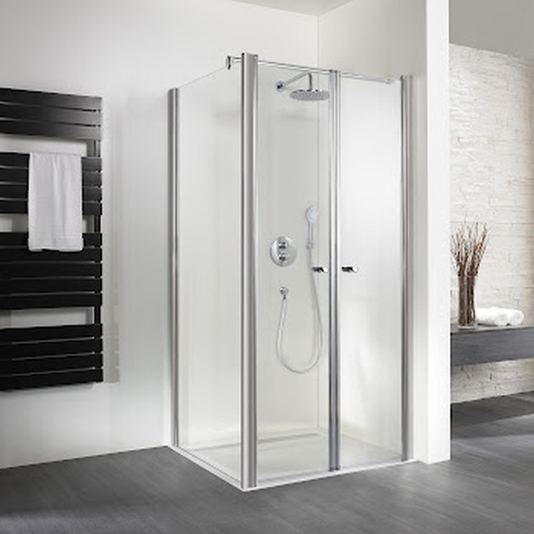 HSK teilgerahmte Seitenwand „Exklusiv“ Glas Mattierung mittig (65 cm), Profile Alu Silber-matt, für #Türbreite#, B: 750 mm H: 2000 mm Anschlag: links / Glas: Mattierung mittig (65 cm) / Größe: 75 × 200 cm / Oberflächenveredelung: ohne Oberflächenveredelung / Profile: Alu Silber-matt HSK teilgerahmte Seitenwand „Exklusiv“ Glas Mattierung mittig (65 cm), Profile Alu Silber-matt, für #Türbreite#, B: 750 mm H: 2000 mm Anschlag: links / Glas: Mattierung mittig (65 cm) / Größe: 75 × 200 cm / Oberflächenveredelung: ohne Oberflächenveredelung / Profile: Alu Silber-matt