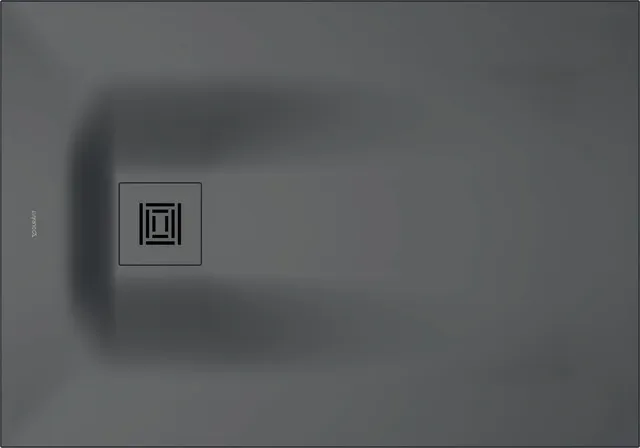 Duravit rechteck Duschwanne „Sustano“ 100 × 70 cm in Dunkelgrau Matt Duravit rechteck Duschwanne „Sustano“ 100 × 70 cm in Dunkelgrau Matt