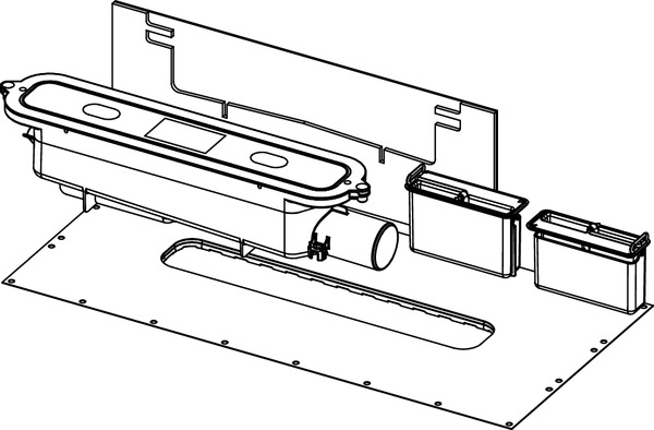 TECEDrain 1000 + Ablauf 65 mm TECEDrain 1000 + Ablauf 65 mm