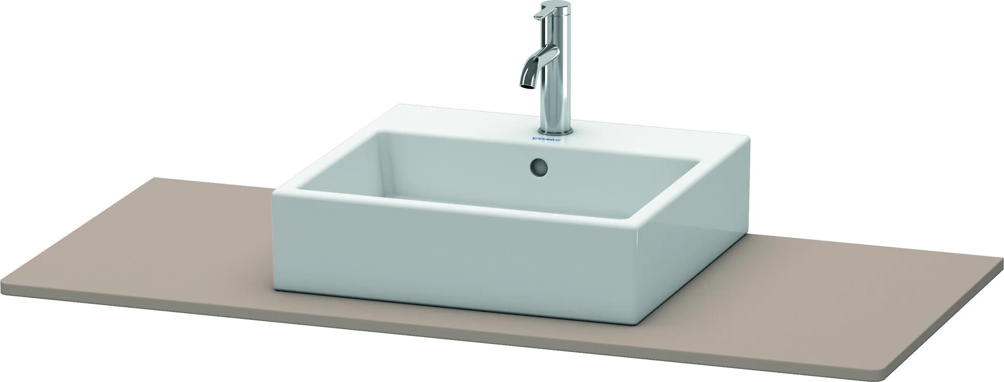 Duravit Konsole „XSquare“ in Basalt Matt Duravit Konsole „XSquare“ in Basalt Matt