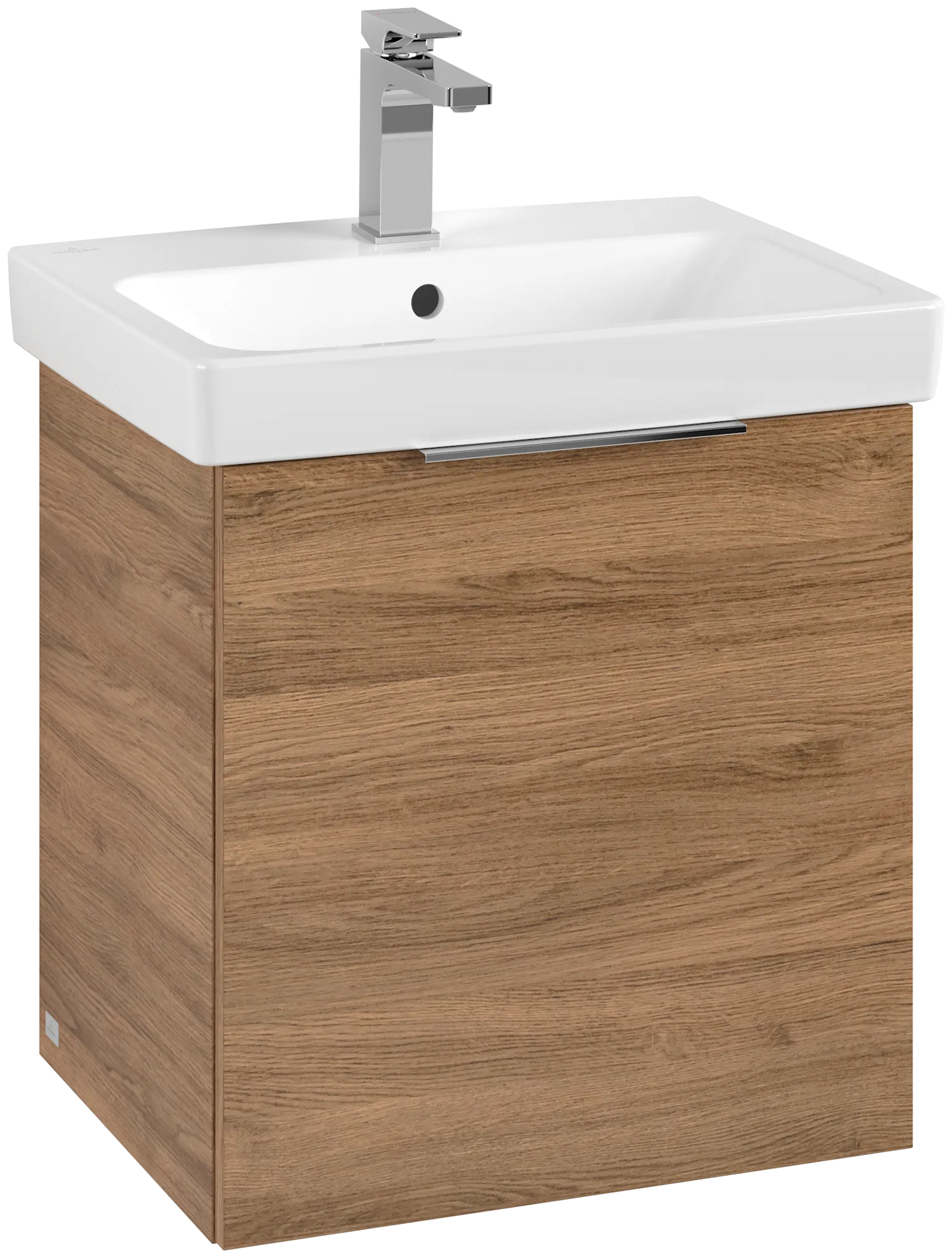 Villeroy & Boch Waschtischunterschrank „Architectura“ 500 × 520 mm Kansas Oak, Anschlag links Villeroy & Boch Waschtischunterschrank „Architectura“ 500 × 520 mm Kansas Oak, Anschlag links