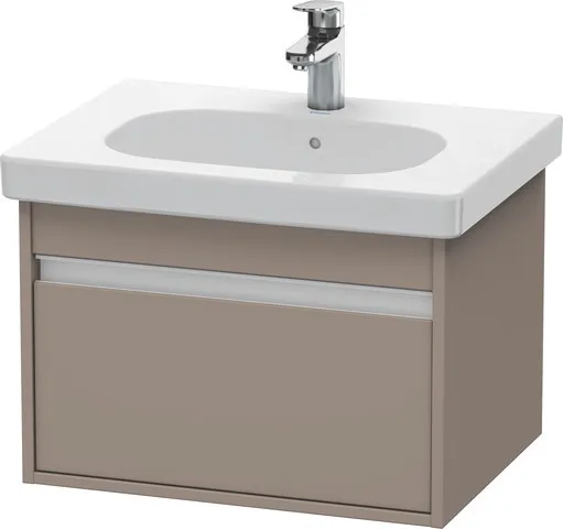 Duravit Waschtischunterschrank wandhängend „Ketho“ 60 × 41 × 45,5 cm Basalt Matt Duravit Waschtischunterschrank wandhängend „Ketho“ 60 × 41 × 45,5 cm Basalt Matt