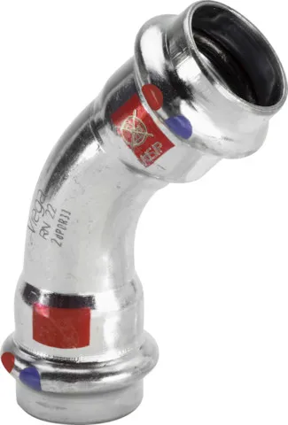 „Prestabo“ 45°-Bogen unlegiert, verzinkt 22 mm VdS-Zulassung „Prestabo“ 45°-Bogen unlegiert, verzinkt 22 mm VdS-Zulassung