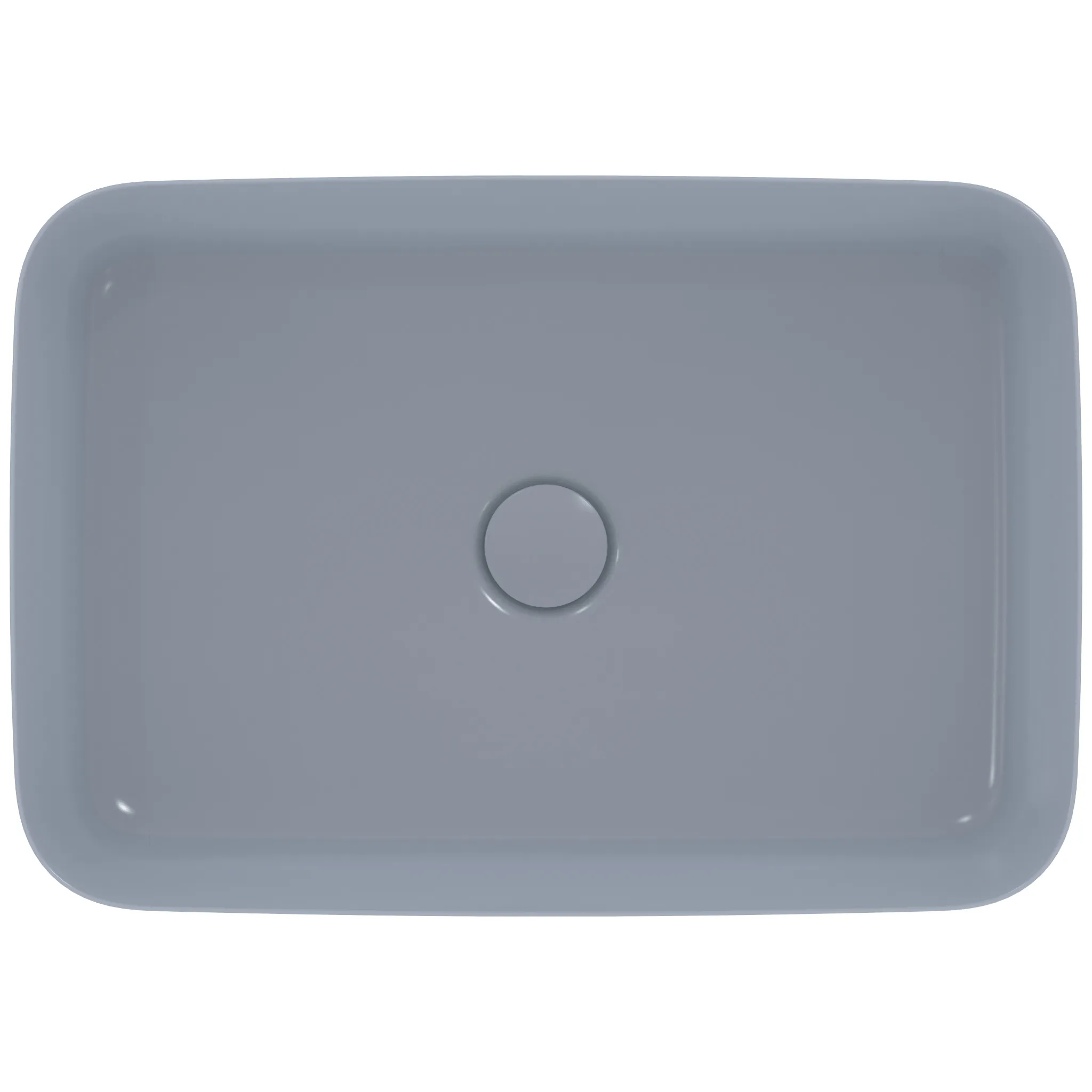 Waschbecken „Ipalyss“ 55 × 38 × 12,5 cm in Puderblau Waschbecken „Ipalyss“ 55 × 38 × 12,5 cm in Puderblau