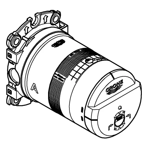 Grohe Rainshower Universal Unterputz-Einbaukörper DN 15, für Kopfbrauseset Grohe Rainshower Universal Unterputz-Einbaukörper DN 15, für Kopfbrauseset
