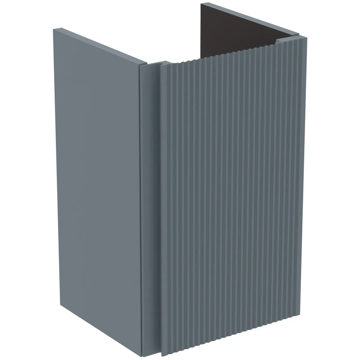 Ideal Standard Handwaschbeckenunterschrank Finesse 350mm 1 Tür A:rechts Aschblau matt
