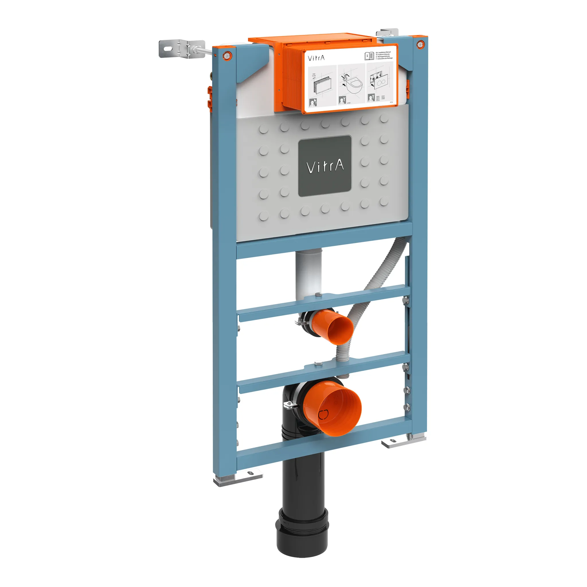 VitrA V-Fix Unterputzspülkasten-Modul für Stand-WCs Rahmenhöhe 98 cm VitrA V-Fix Unterputzspülkasten-Modul für Stand-WCs Rahmenhöhe 98 cm