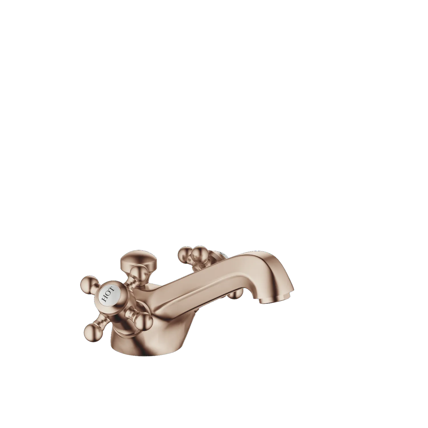 Dornbracht Madison Waschtisch-Einlochbatterie mit Ablaufgarnitur - Bronze gebürstet