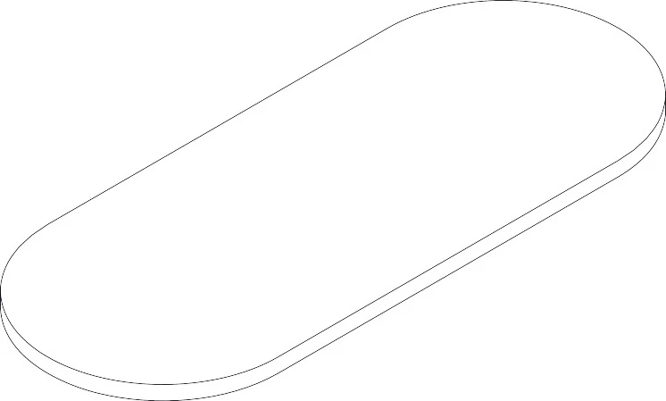 HG Glasablage Axor Logo 450 mm klar ( )