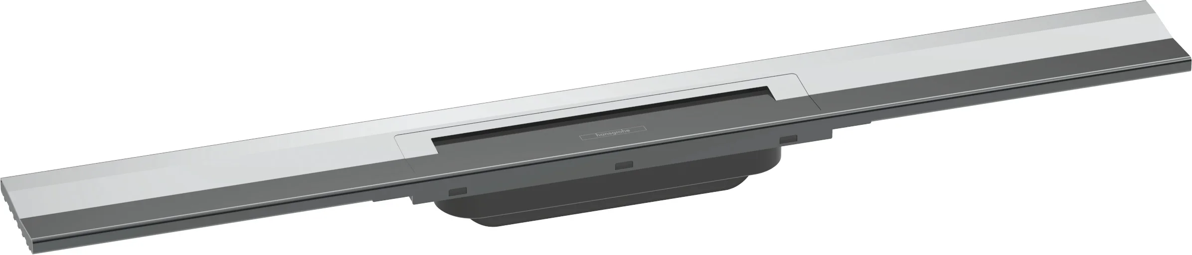 Hansgrohe RainDrain Flex Duschrinne 700 mm, wandangebunden, chrom, höhenverstellbar um 10 mm, bis zu 60 l/min Ablaufleistung