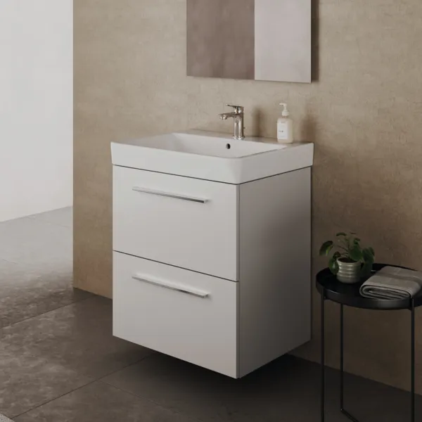 Ideal Standard Waschbecken „i.lifeB“, Hahnlochposition mittig in Weiß Ideal Standard Waschbecken „i.lifeB“, Hahnlochposition mittig in Weiß