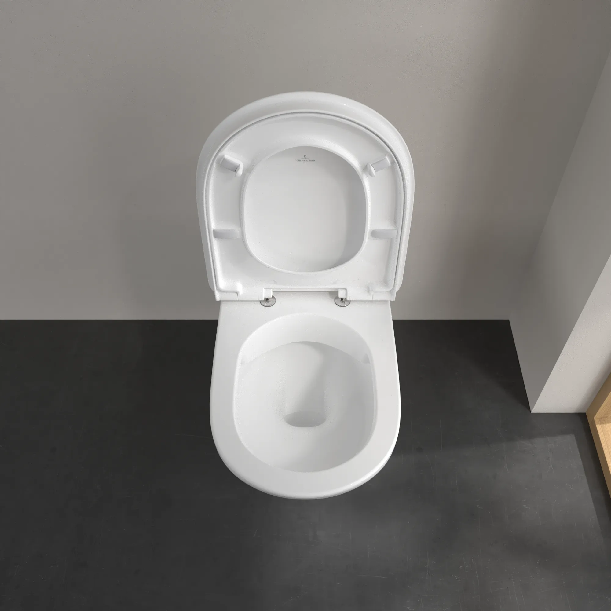 Wand-Tiefspül-WC DirectFlush „ViCare“ 36 × 34,4 × 70 cm ohne Spülrand