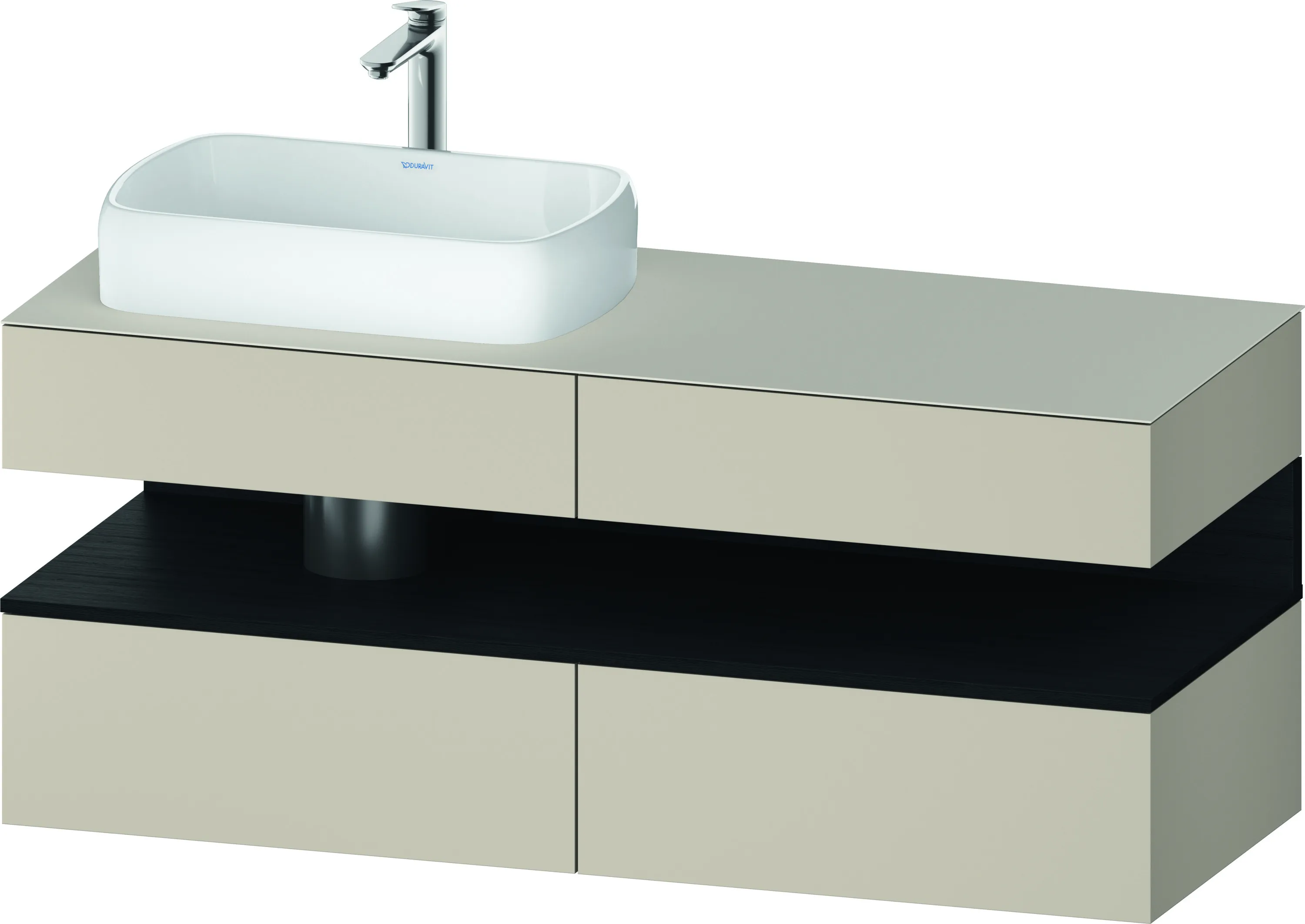 Duravit Waschtischunterschrank wandhängend „Qatego“