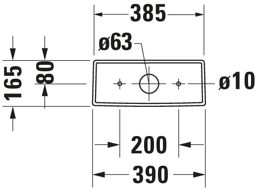 Spülkasten DuraStyle, mit DF-IG chrom Anschluss rechts/links, weiß