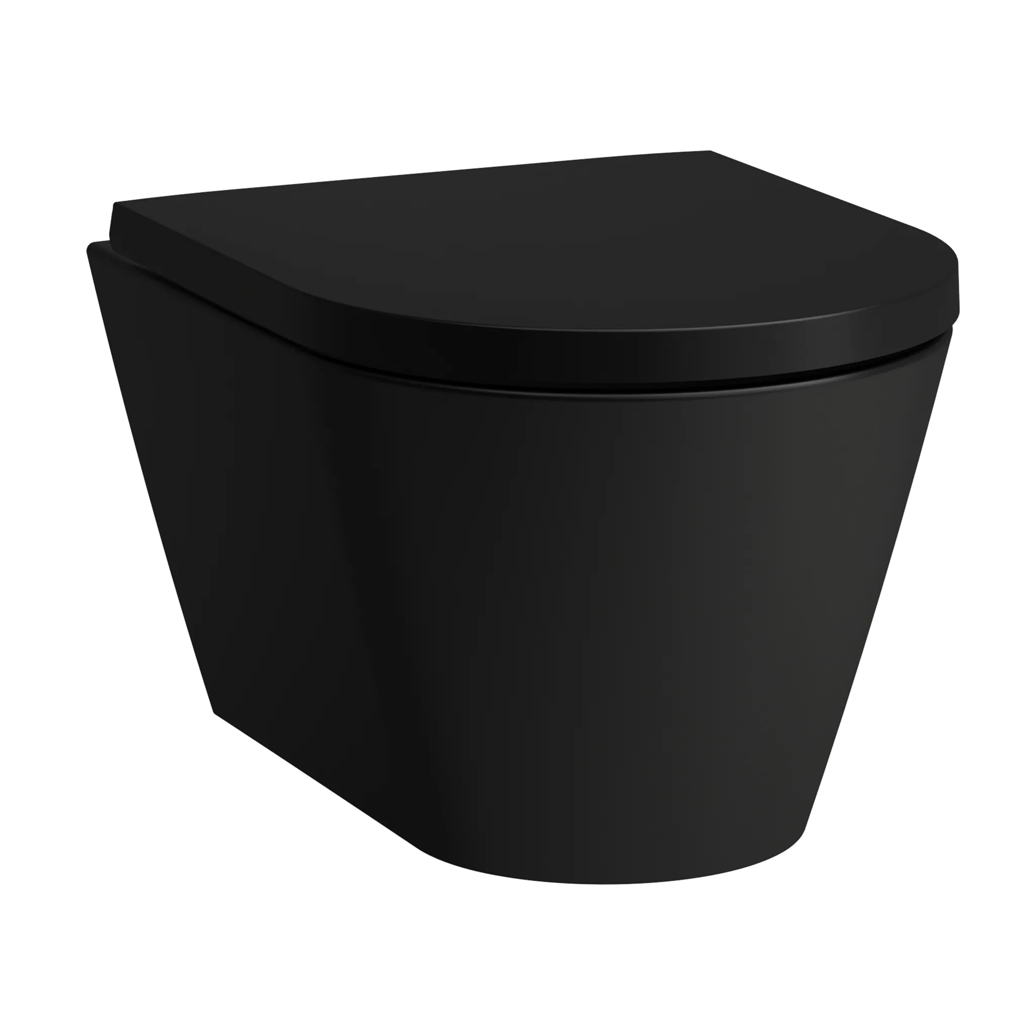 Tiefspül-WC wandhängend Kartell • 490x370 spülrandlos Ausführung kurz weiß