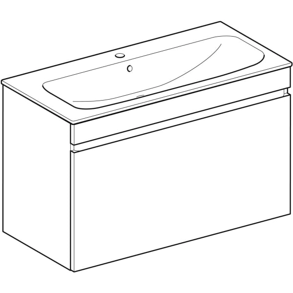 Geberit Waschtischunterschrank „Renova Plan“ 98,8 × 62,2 × 48 cm Geberit Waschtischunterschrank „Renova Plan“ 98,8 × 62,2 × 48 cm
