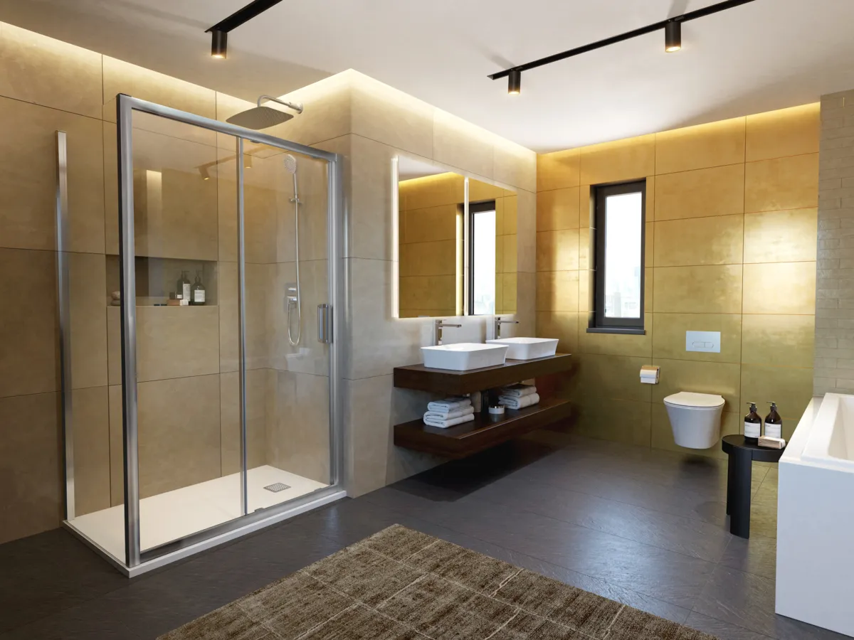 Regenbrause Idealrain Luxe 250x400mm Edelstahl poliert Regenbrause Idealrain Luxe 250x400mm Edelstahl poliert