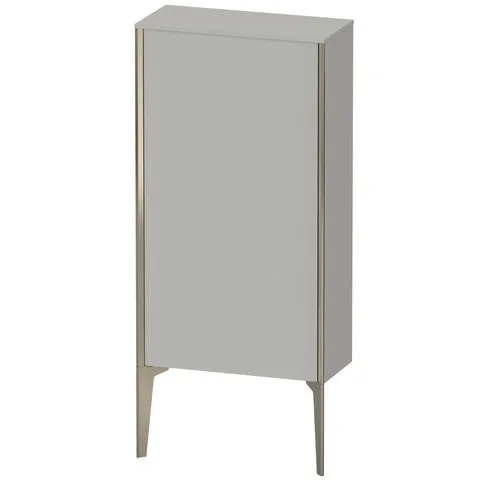 Duravit Halbhochschrank „XViu“ 50 × 89 × 24 cm in Betongrau Matt