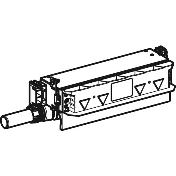 Geberit Vorwand-/Einbauelement für Bad-/Duscharmatur „GIS“ 187 × 605 × 163 mm