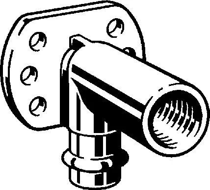 Viega Installationsmaterial „Sanpress“ in 15 mm × Rp1 / 2 × 45 mm Rotguss  Viega Installationsmaterial „Sanpress“ in 15 mm × Rp1 / 2 × 45 mm Rotguss