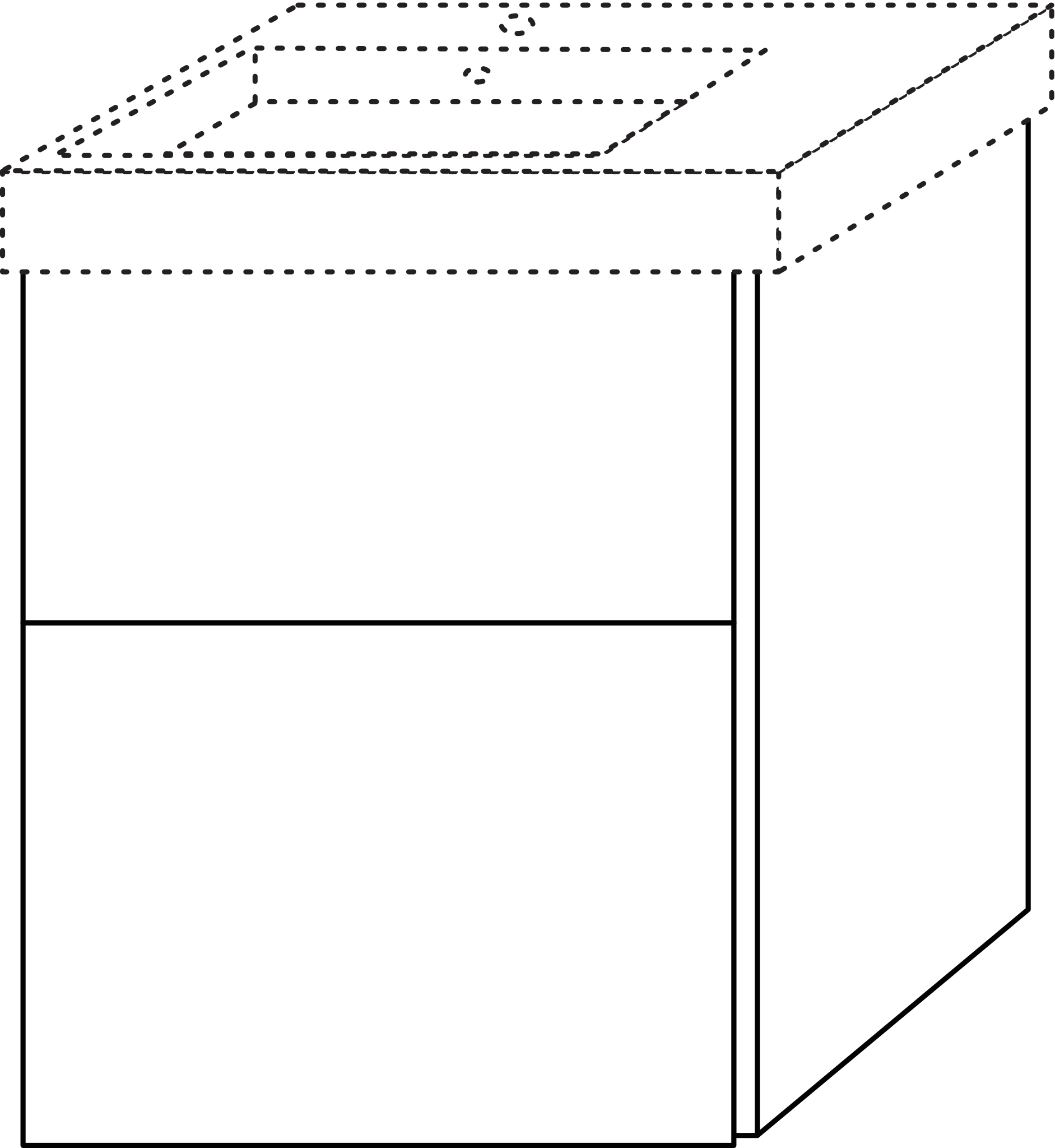 Sanipa Waschtischunterschrank „3way“ 550 × 588 × 457 mm in Anthrazit (matt), Becken links