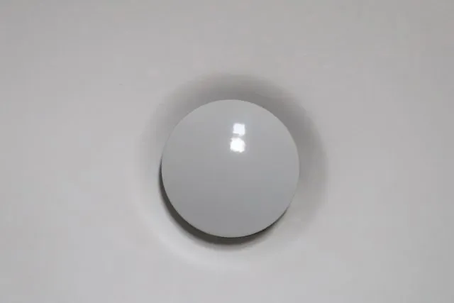 Hoesch Ablaufabdeckung für Mineralgussbadewanne in Weiß (glänzend)