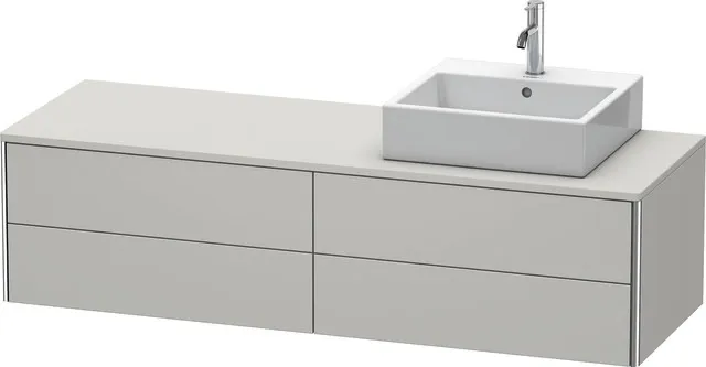 Duravit Waschtischunterschrank wandhängend „XSquare“ 160 × 40 × 54,8 cm Duravit Waschtischunterschrank wandhängend „XSquare“ 160 × 40 × 54,8 cm